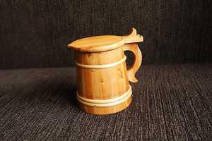 Mug en bois artisanal, vaisselle écologique - Product Image 2