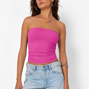 Débardeur court tendance pour femme, style contemporain et frais, idéal pour les soirées en boîte de nuit, prix de gros abordable, service OEM - Product Image 6
