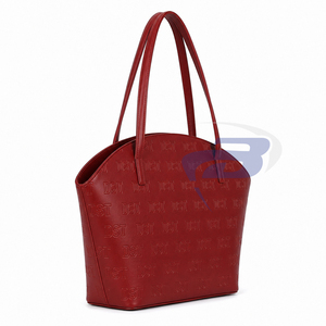Delta |   Sigma |   Bolso Tote Theta DST de Cuero Patentado Brillante con Relieve, Ligero, Duradero, de 10 Pulgadas, para Uso Diario - Product Image 2