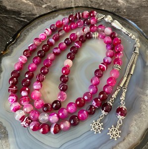 Modern Trendy Resin Tasbih Mala Handmade Rosary Beads <b>for</b> Peaceful Prayer and Spiritual Focus <b>Gift</b> by Tradebyd - Product Image 1
