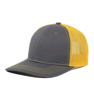 Casquettes de camionneur streetwear personnalisées en gros, fabricant OEM, fournisseur, casquette à dos en maille, marque privée, production en vrac - Product Image 6