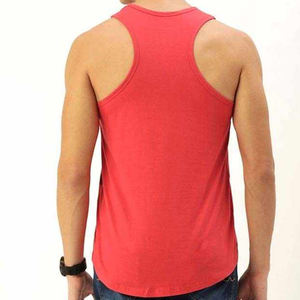 Débardeur Homme Sans Manches Respirant pour Gym et Fitness, Personnalisé, Tricoté, Impression par Transfert Thermique, Polyester/Coton, Style Urbain - Product Image 5