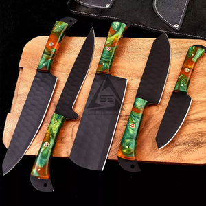 Best Selling High Quality Handmade Damascus Chef <b>Knives</b> <b>Set</b> Wood Handles 67-Layer Damascus Steel Durable <b>Sharp</b> Wholesale Price - Product Image 2