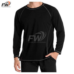 Rashguard de BJJ de Color Liso Personalizado de Alta Calidad, Venta Caliente, Rashguard Lightning, Ropa Deportiva para Hombre, Pakistán - Product Image 1