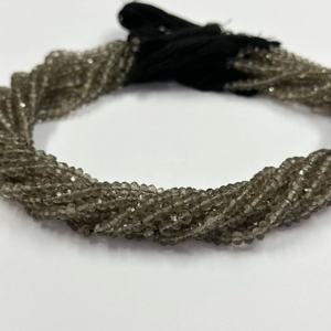 4มม. ลูกปัดหินควอตซ์เหลี่ยมเพชรพลอยธรรมชาติสำหรับทำเครื่องประดับสอบเทียบอัญมณี - Product Image 3