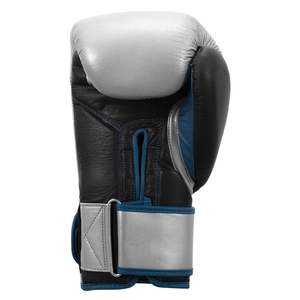 High Quality Custom Made Grey Winning Boxing <b>Gloves</b> Genuine Leather Competition MMA <b>Gloves</b> Laced Wrist Waterproof Breathable - Product Image 3