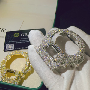 Custom Iced Out VVS Moissanite Watch Hip Hop Mechanical Watch With GRA Certification - Product Image 4