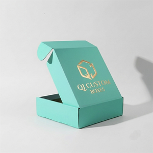 Boîtes d'expédition en carton ondulé de luxe haut de gamme, impression couleur personnalisée, logo privé, boîtes d'expédition pour cosmétiques et soins de la peau par QJ Custom Boxes - Product Image 4