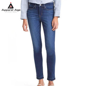Venta al por mayor de pantalones vaqueros para mujer a precio económico, transpirables, para uso en invierno, pantalones vaqueros para mujer en venta en línea - Product Image 1