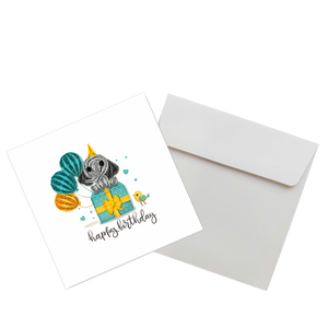 Custom Quilling Card Little <b>Elephant</b> Birthday Wishes Design Theme, Wholesale Handmade Birthday Card, 3D Birthday Greeting Card - Product Image 4