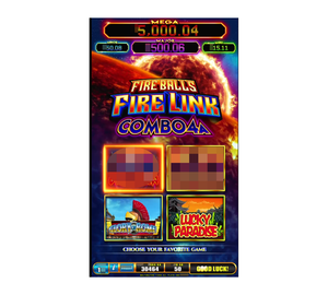 Combo Link 4A Vertical Fire Ball Life of Luxury Magnate Diamond WMS 550 Pot of Gold Fabricante - Product Image 1