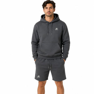 <b>Top</b> Trending Personalized Logo Men Hoodies And Shorts Sets Best Quality Men Hoodies And Shorts Sets For Online Sale - Product Image 3