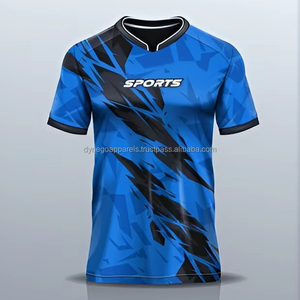 Camiseta de Fútbol Transpirable con Estampado Digital, Manga Corta, 100% Poliéster, 2025 - Product Image 3