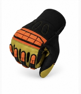 ถุงมือทำงานป้องกันการบาด MUBASHAR PRO GRIP INTERNATIONAL มาตรฐาน EN388/ANSI ระดับ 4 เคลือบไนไตรล์ที่ฝ่ามือ ระบายอากาศได้ดี สวมใส่สบาย - Product Image 1