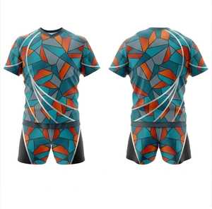 Professional Men's Rugby League Uniform Heavy Duty Stitched Anti-Rip Rugby Training Kits - Product Image 1