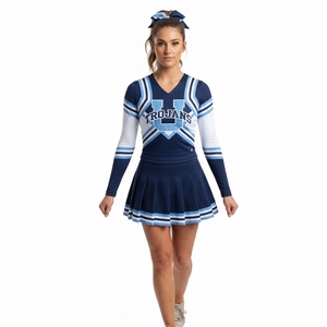 Uniforme de cheerleading personnalisé pour femmes, tenue d'équipe scolaire, vêtements de cheerleading, fabricant et fournisseur en gros OEM ODM - Product Image 2