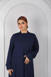 Abaya à col mi-haut tendance pour femme moderne – Robe islamique de luxe élégante et unique – Vêtement traditionnel modeste pour l'Aïd – Vente en gros - Product Image 2