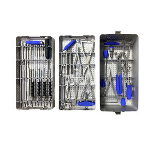 Ensemble d'instruments professionnels pour la chirurgie de la colonne vertébrale, la fixation orthopédique, la décompression, la fusion et les procédures chirurgicales générales - Product Image 3