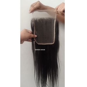MEILLEUR FOURNISSEUR DE CHEVEUX HUMAINS INDIENS : LACE CLOSURES TRANSPARENTES, LACE FRONTALS, PERRUQUES EN LACE SUISSE, ET MÈCHES DISPONIBLES À NANDEE HOUSE - Product Image 3