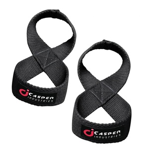 High Quality Weight Lifting Strap Comfortable And Adjustable F8 Straps/Customized Top Selling Figure 8 Straps Padded <b>Str</b>... - Product Image 6