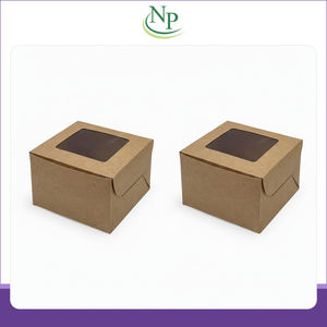 Widely Supplied Disposable Square Shape ITC Kraft Paper Boxes with Window Available in Bulk Quantity from Indian Manufacturer - Product Image 4