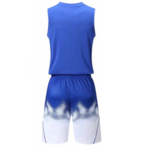 2026 High Quality Team Wear Basketball Uniform Set Boys Plus Size Custom Breathable Mesh V-neck Quick Dry Wholesale Sportswear - Product Image 4