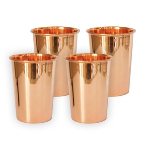 Handcrafted Eco-Friendly Ayurvedic Copper <b>Mug</b> & Drinking Glass-Classic Tumbler for Home Use - Product Image 4