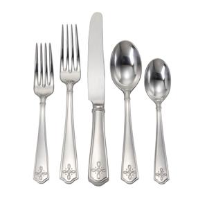 Juego de cubiertos metálicos de calidad comercial con acabado duradero para cafeterías, restaurantes y empresas de catering - Product Image 1