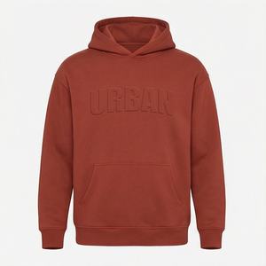 Sudadera Clásica Personalizada con Color y Estampado Personalizados, Bordada, Lisa, Teñida, para Hombre y Mujer, de Felpa Suave de Algodón, Estilo Holgado - Product Image 1