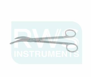 Instruments chirurgicaux de haute qualité RWS Instruments, ciseaux nasaux Waldmann, une lame dentée, 18 cm, acier inoxydable, CE - Product Image 2