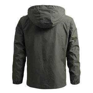<b>Men</b> High Quality Hooded Winter Windbreaker <b>Jacket</b> Lightweight Casual Outdoor Waterproof Comfortable Regular Fit Fashion - Product Image 6