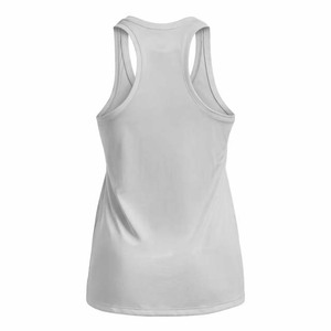 Camiseta sin mangas ligera para mujer con logotipo personalizado, camisetas deportivas para mujer de poliéster y 10% spandex - Product Image 2