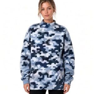 Wholesale <b>Women's</b> <b>Pink</b> Leopard Print Sweatshirt Casual Drop Shoulder Long Sleeve Casual Pullover <b>Top</b> - Product Image 2