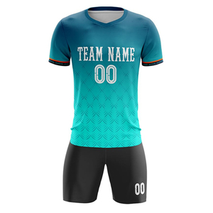 Uniformes de Fútbol Transpirables de Poliéster 100% con Impresión Digital de Alta Calidad, Conjunto de Uniformes de Fútbol en Venta - Product Image 3
