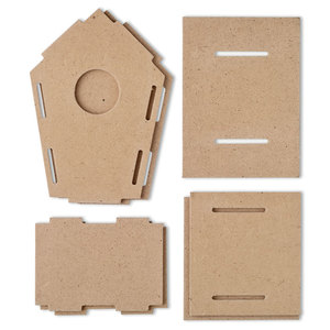 Casetta per uccelli da cortile in truciolato - Product Image 5