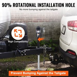 Potente Martinetto Elettrico per Rimorchio, Capacità 3500 Libbre, Altezza 9.84"-33.85", Martinetto Elettrico per Gancio di Traino, Impermeabile, per Rimorchi Utilitari - Product Image 6