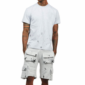 Ensemble T-shirt et short respirant pour homme – Tenue de sport décontractée deux pièces pour l'entraînement, la gym, le fitness, l'été et le quotidien - Product Image 1