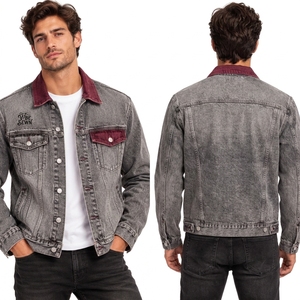 Premium <b>Men</b> <b>Denim</b> <b>Jacket</b> Classic <b>Denim</b> Outerwear Soft Texture Durable Construction Long Sleeve Comfortable Fit Casual OEM - Product Image 5