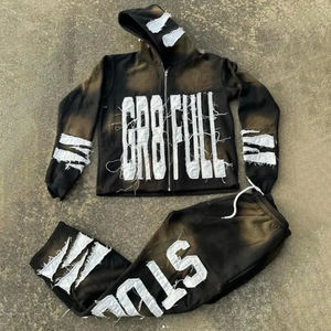 Conjunto de Sudadera con Capucha y Pantalones Deportivos Personalizados de Fábrica - Product Image 3