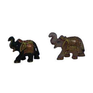 Statue d'éléphant en Quartz Rose faite à la main, sculpture de pierres précieuses, fabriquée en inde - Product Image 5