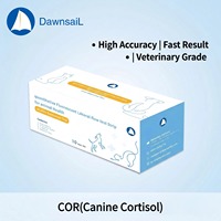 Kit de test de diagnostic canin du cortisol, analyseur vétérinaire fluorescent POCT, analyseur COR pour chiens, analyseur d'hormones