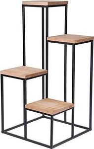 Minimalist luxury Planter stand with Marble Top Aluminium <b>Frame</b> Living Room Furniture for home hotel restaurants - Product Image 4