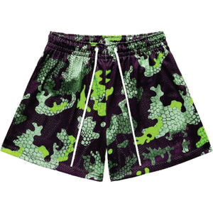 Pantalones Cortos de Baloncesto Casuales de Alta Calidad con Impresión Digital, Personalizados, Unisex, Transpirables, de Malla, con Cintura Elástica y Secado Rápido - Product Image 1
