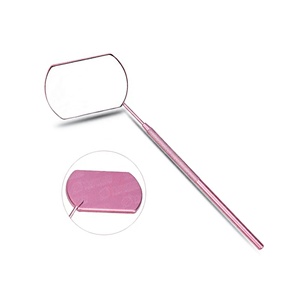 Pour une utilisation en beauté Miroir à cils léger avec long manche en acier durable Miroir le plus vendu pour les professionnels - Product Image 1