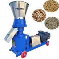 Machine à granulés d'aliments pour animaux diesel 30 CV, 200-450 kg/h, pour la production d'aliments pour poulets, porcs, bovins et poissons
