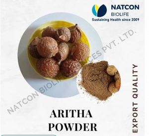 Poudre d'Aritha pour le soin du cuir chevelu et le renforcement des cheveux, poudre de shampooing naturelle Reetha provenant d'un fournisseur indien - Product Image 3