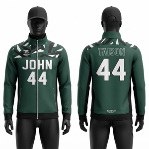 Custom Unisex Lacrosse Training <b>Jacket</b> 330grams Fleece Hooded <b>Pink</b> Navy Solid Sublimation Logo Autumn <b>Waterproof</b> Breathable - Product Image 2