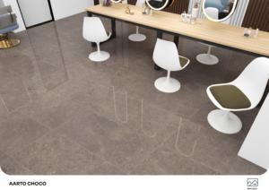 Carreaux de porcelaine brillants de qualité supérieure, format 600x1200, grand format, pour sols et murs, pour maisons de luxe, bureaux et intérieurs commerciaux. - Product Image 4