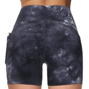 ชุดโยคะขาสั้นพร้อมผ้าสไปเด็กซ์ยืดหยุ่นสำหรับผู้หญิง - Product Image 6