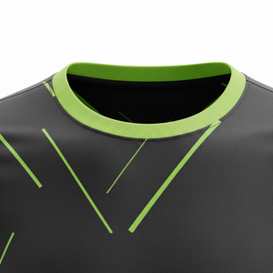 ชุดฟุตบอลยูนิเซ็กซ์พร้อมกางเกงขาสั้น ชุดโยคะ ชุดออกกำลังกายสองชิ้น ชุดฝึกซ้อมฟุตบอล ชุดกีฬาฟิตเนส รับผลิตตามแบบ OEM - Product Image 4